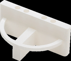 100 Tile Brick Marble T SPACERS 1/8&quot; 3 mm Two 2 sided WHITE Plastic TAVY... - $19.11