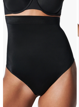 SPANX Suit Your Fancy High-Waist Shaping Thong | XL, Black  - £33.08 GBP