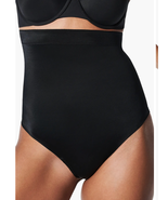 SPANX Suit Your Fancy High-Waist Shaping Thong | XL, Black  - £33.08 GBP
