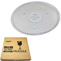 10-1/2&quot; Glass Turntable Tray for GE WB49X10185 Microwave Oven Cooking Plate - £33.70 GBP
