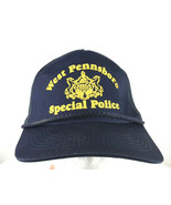 West Pennsboro Special Police Trucker Hat Vintage Snapback 80s Blue Penn... - $26.71 CAD