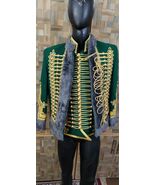 Napoleonic Hussars Wool Pelisse Jacket: Lieutenant of the Guard Tunic - $425.00