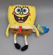 Vintage SpongeBob SquarePants 8&quot; Plush Nickelodeon Licensed Product Nanc... - £10.82 GBP