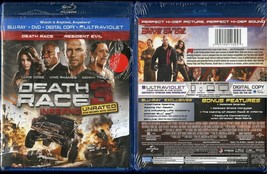 Death Race 3 Inferno Unrated BLU-RAY Tanit Phoenix Universal Video New - £7.79 GBP