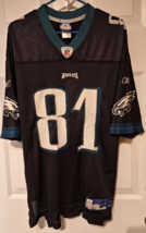 Vintage Reebok On Field NFL Philadelphia Eagles Terrell Owens #81 Jersey... - $26.19