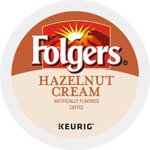Folgers Toasty Hazelnut Cream Coffee 24 to 144 Keurig K cups Pick Size FREE SHIP - $24.89+