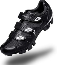 Cyclingdeal Mountain Bicycle Bike Men&#39;S Mtb Cycling Shoes In Black - Compatible - $37.99