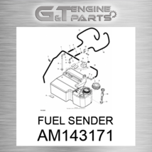 AM143171 Fuel Sender Fits John Deere (New Oem) - £45.78 GBP