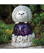 Pudgy Pals LED Hedgehog Solar Powered Garden Statue - £55.51 GBP