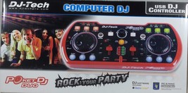 DJ Tech - PocketDJDuo - USB DJ MIDI Controller with Integrated Soundcard - £75.07 GBP