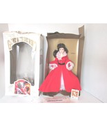 WORLD DOLL 71152 GWTW DOLL SCARLETT RED LOUNGING ROBE 12&quot; COA BOXED TAG - $19.75