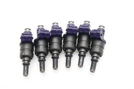 01-05 BMW E39 E60 530I FUEL INJECTORS SET OF 6 E3453 image 10