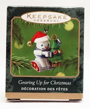 VINTAGE 2011 Hallmark Keepsake Christmas Ornament Gearing Up Robot - £11.62 GBP