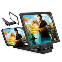 3D Magnifier Enlarged Mobile Screen Stand Amplifier Phone Bracket Holder Support - £14.11 GBP