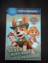 Seven Ruff-Ruff Rescues! (PAW Patrol) by Random House (2019, Trade Paper... - $28.24 MXN