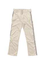 Russell Athletic White Baseball Pant Mens Size Large 234RHMK Blue Piping - £14.09 GBP
