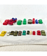 Vintage Toy Cars Lot of 19 Wannatoy Empire Mohawk Wyking Lido Hard Plast... - $555.95 MXN