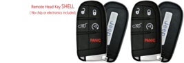 2 SMART KEY SHELL FOR JEEP GRAND CHEROKEE 2014 - 2020  M3N40821302 TOP Q... - $14.01