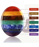 Chakra Worry Stone For Relaxation and Meditation - £8.30 GBP