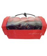 Remington All That Electric Hot Rollers 10 Hair Curlers Travel Case With... - $29.98