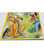 N) Vintage Jaymar Jumbo Walt Disney Mickey Mouse Pluto Frame Poster Tray... - £15.81 GBP