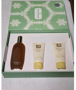 Clinique Aromatics Elixir 3pc Gift Set Perfume 3.4oz Body Wash &amp; Smoothe... - €70,70 EUR