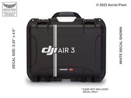 DJI Air 3 Drone Case Decal  for Nanuk Pelican GoProfessional GPC &amp; More - £7.19 GBP