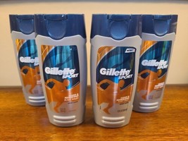 (4) Gillette Sport Cl EAN &amp; Refreshing Body Wash 12 Oz Each Sport Scent Shelfware - £46.39 GBP