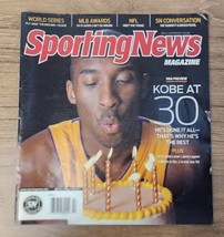 KOBE BRYANT LA LAKERS - THE SPORTING NEWS MAGAZINE &quot;KOBE AT 30&quot; OCTOBER ... - $11.87