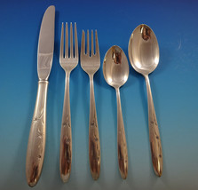 Celeste Gorham Sterling Silver Flatware Set 12 Service 60 pcs Mid Century Modern - £2,293.47 GBP