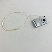 Our Generation Doll Accessory Toy Silver Camera On Strap Miniature Prete... - $11.47