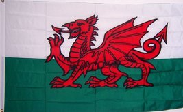 3Ftx5 Wales United Kingdom Welsh Dragon Flag - £3.64 GBP