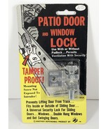 Patio Door And Window Lock Sliding Glass Double Hung Out Swing NOS USA - £8.69 GBP