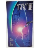 Star Trek Generations (VHS, 1995) Sci-Fi William Shatner Patrick Stewart... - £1.69 GBP