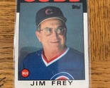 Topps 231 Chicago Cubs Jim Frey Scheda - £8.41 GBP