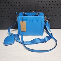 Steve Madden Bevelyn Satchel Crossbody Bag Blue NEW - £62.63 GBP