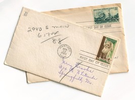 1964 FDC First Day of Issue Stamp Lot John Muir 1245 New York World&#39;s Fa... - $274.62 MXN