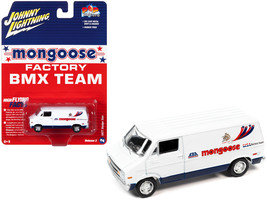 1977 Dodge Van White with Graphics &quot;Mongoose Factory BMX Team&quot; &quot;Pop Culture&quot; ... - £14.18 GBP