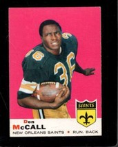 1969 Topps #83 Don Mccall Vgex Saints *X106041 - £1.56 GBP