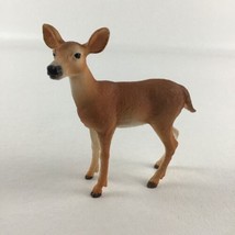 Schleich Realistic Deer White Tail Doe Lifelike Animal Collectible Figur... - $14.80