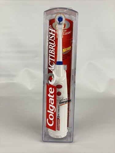 NIP Colgate Actibrush Battery Powered Electric Toothbrush VTG - $26.73