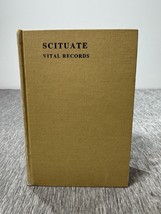 Scituate MA Vital Records To 1850 Vol 1 HC New England Historic Genealog... - $34.64
