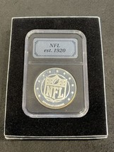 .999 1 Oz 1 Troy Ounce Silver Round Coin Fine Silver NFL 100 Years 1920-... - $69.25