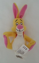 McDonalds 2001 The Book Of Pooh Rabbit Plush with Clip No 5 Disney Childs Toy - £2.34 GBP