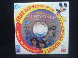 General Mills CD Rom Premium Aladdin Activity Full Version PC Game Windo... - £7.82 GBP