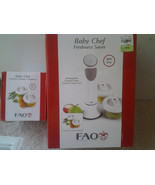 FAO Schwarz Baby Chef Freshness Saver with 4 containers BPA Free Vacuum ... - £28.60 GBP