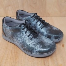 Alegria Women’s Sneakers Sz 36 US 6-6.5 Essence Black Leather Lace Up Shoes - £29.40 GBP
