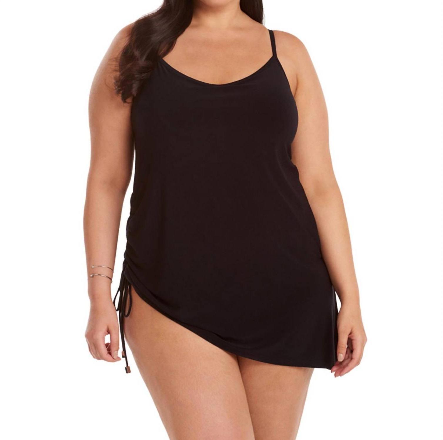 Magicsuit 2-In-1 Plus Size Brynn Underwire One Piece Swimsuit Black - $113.00