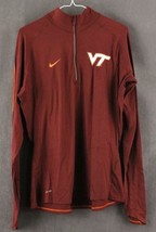 Virginia Tech Clothing VT Hokies NIKE DRI FIT Long Sleeve Pullover Ladies XL - £14.02 GBP