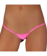 Pink M Sexy Thong Mini G-String Underwear Panties Micro Panty - Brand New - £3.13 GBP